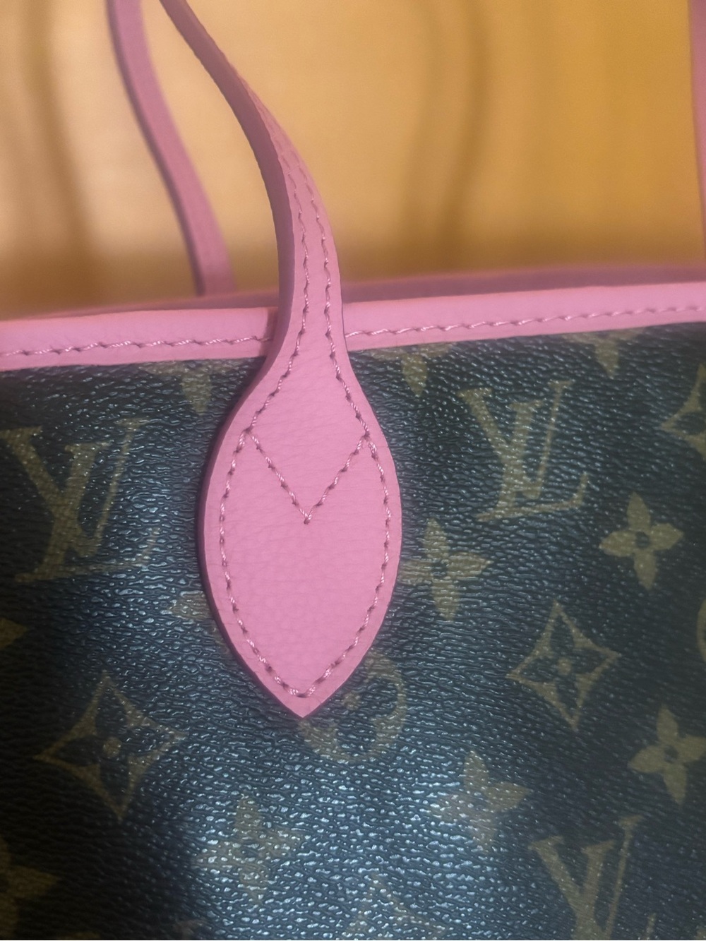 Louis Vuitton Neverfull MM Ikat Flower Monogram Canvas Tote – 100% Authentic - Picture 5 of 16